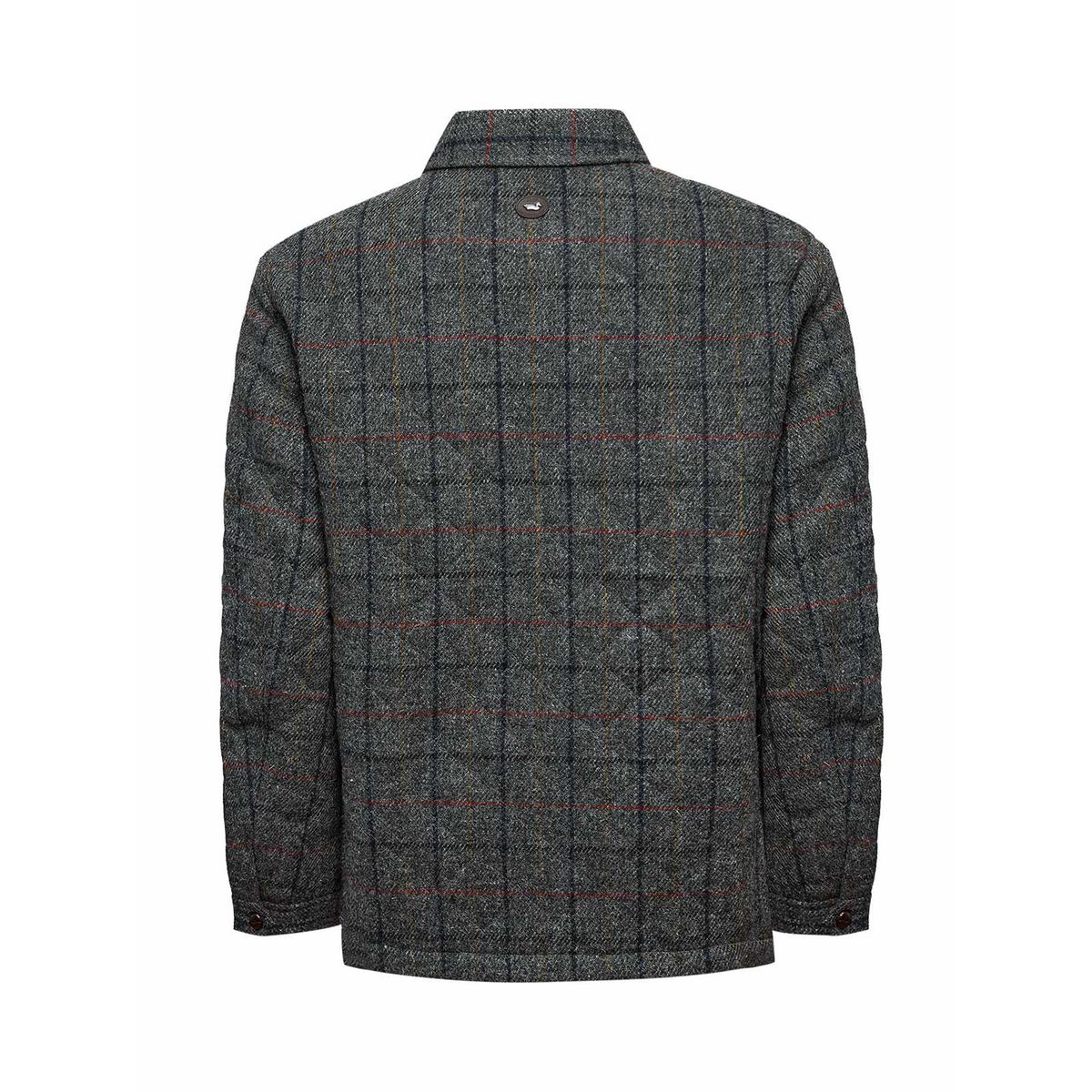 ROCKFORD - Chaqueta Lana Hombre Harris Gris ROCKFORD