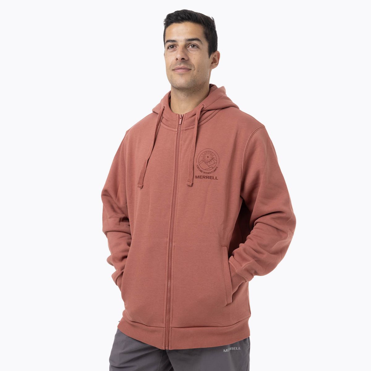 MERRELL - Polerón Hombre Lexyos Rojo MERRELL