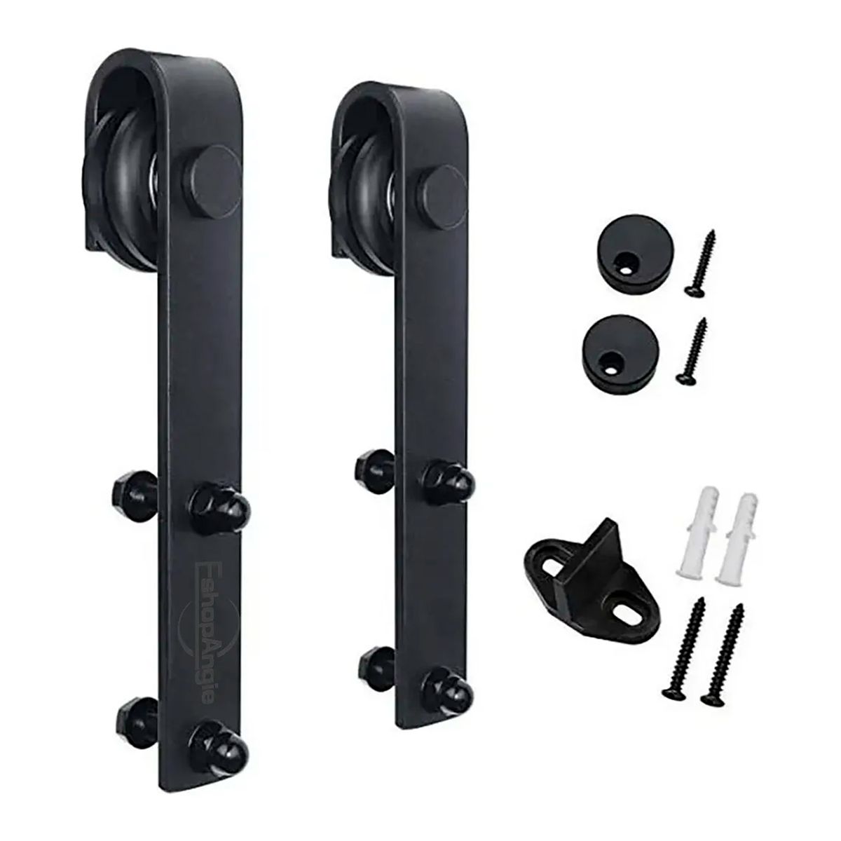 Kit Herraje Riel Para Puerta Corrediza Estilo Granero 2m, marca ESHOPANGIE - Foto 2