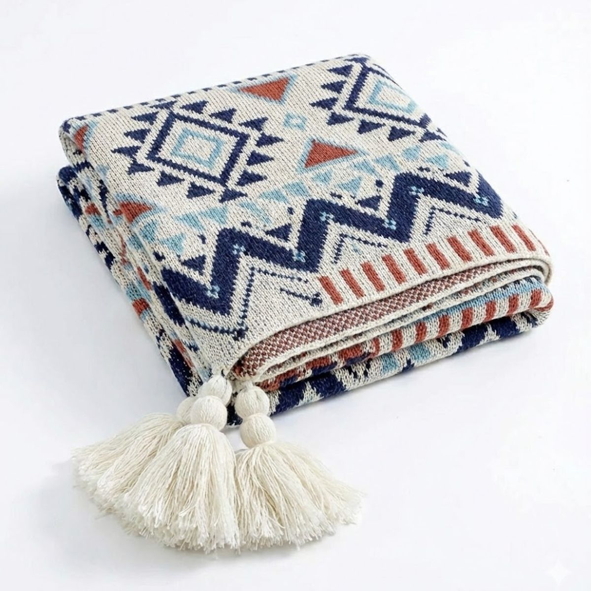 GENERICO - Manta de Sofá Decorativa en Material Suave Similar a la Cachemira  Estilo y Confort para Sala