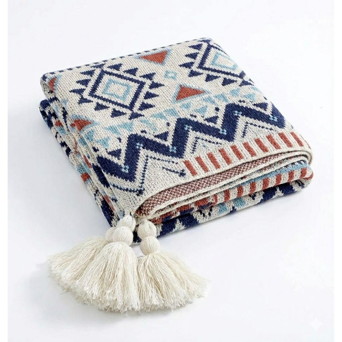 GENERICO - Manta de Sofá Decorativa en Material Suave Similar a la Cachemira  Estilo y Confort para Sala