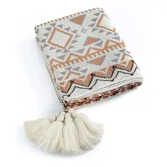 GENERICO - Manta de Sofá Decorativa en Material Suave Similar a la Cachemira Estilo y Confort para Sala