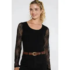 ECLIPSE - Cinturón Clásico Amelia Café