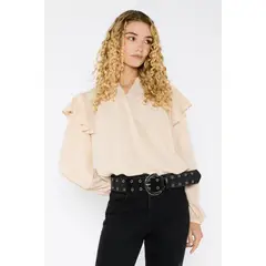 ECLIPSE - Cinturón Ojetillos Belén Negro