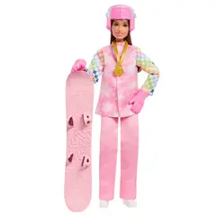 BARBIE - Profesiones Muñeca Set De Lujo - Snowboarder