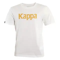 KAPPA - Polera Niño Logo Blanco