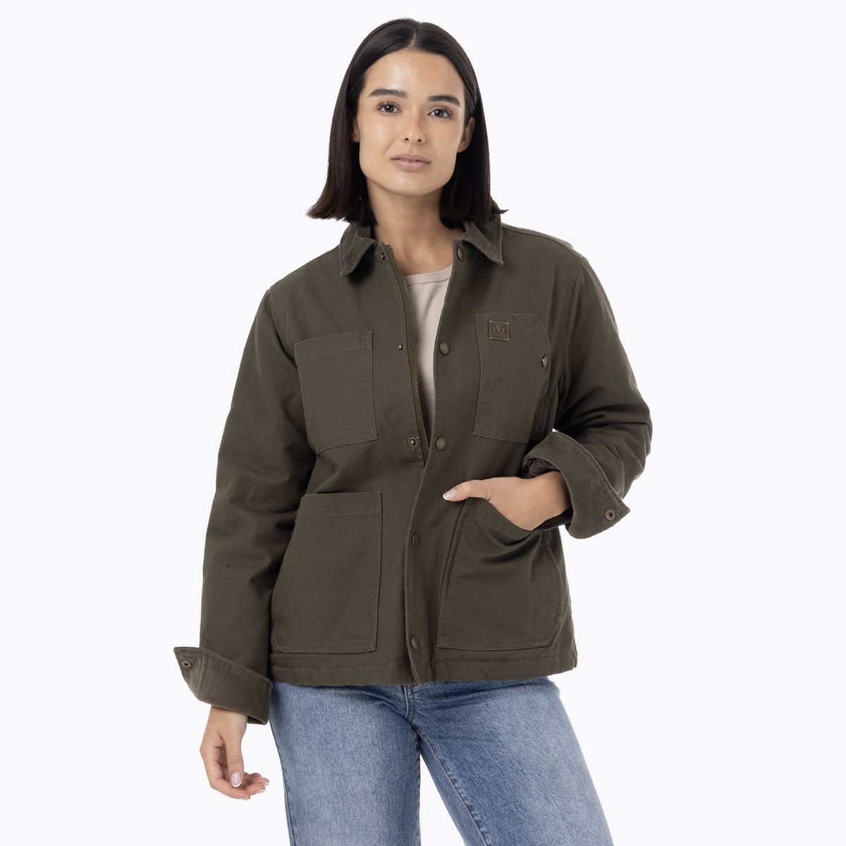 MERRELL - Chaqueta Mujer Lightly Padded Verde MERRELL
