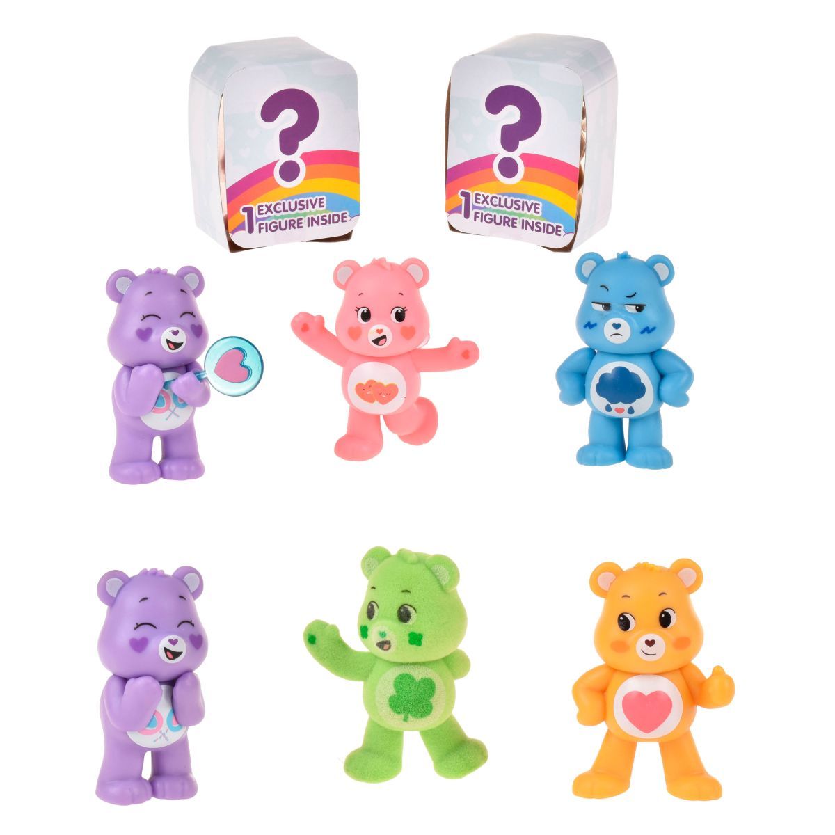 ANSALDO - Set 8 Figuras Coleccionables 5 Cm Cariñositos - Share Bear