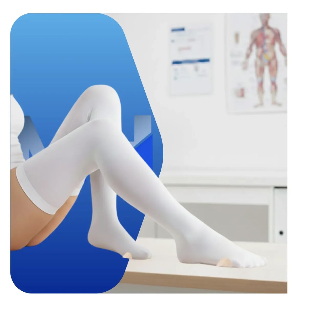 CRANBERRY - Pack X6 Pares Medias De Compresion Antiembolicas Cranberry Talla S