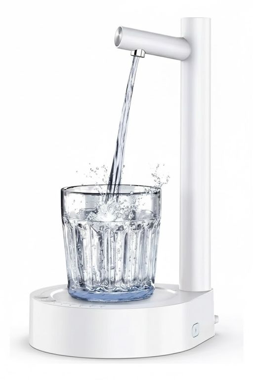 GENERICO Dispensador De Agua Inteligente Recargable Usb Smart Blanco