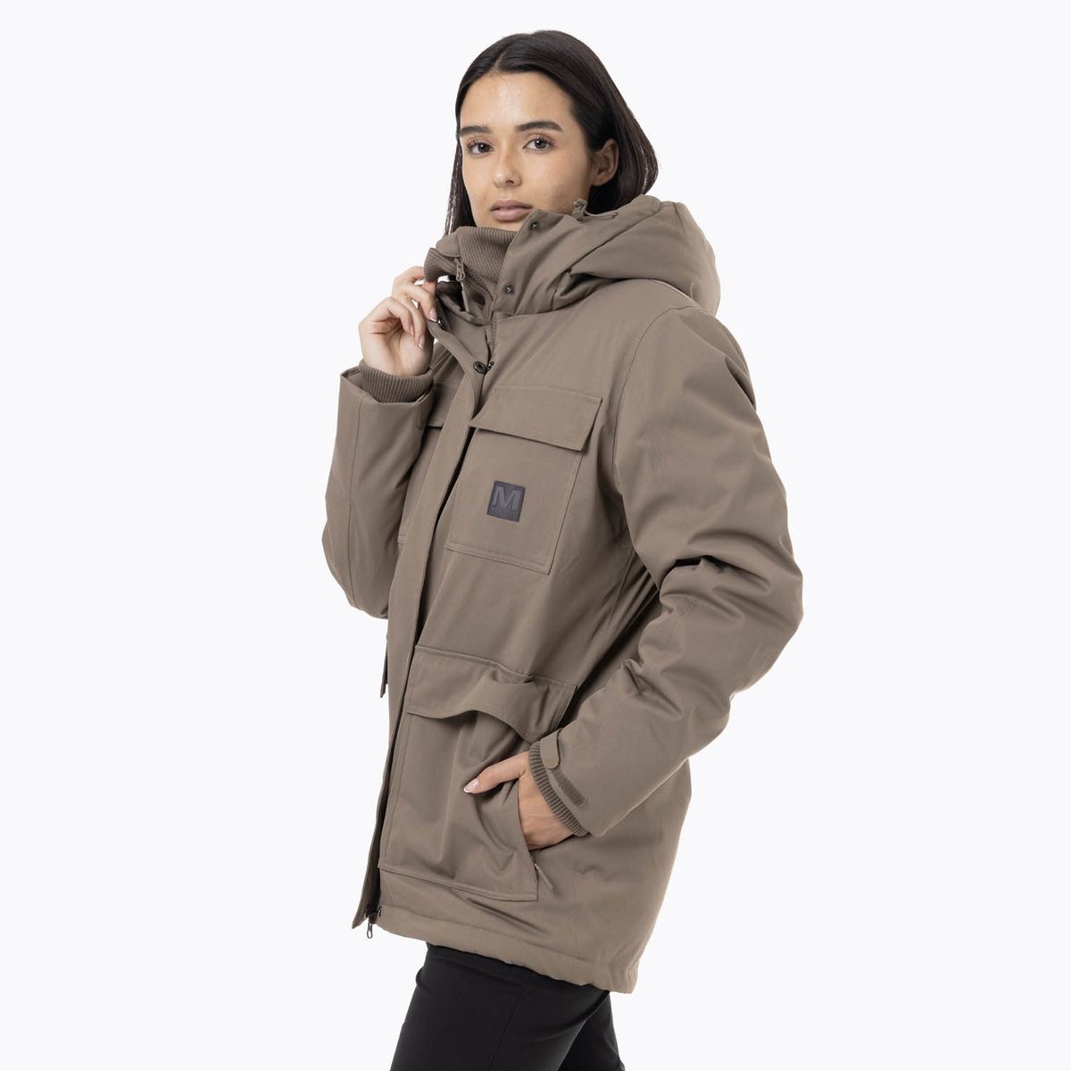 MERRELL - Parka Mujer Long Café MERRELL