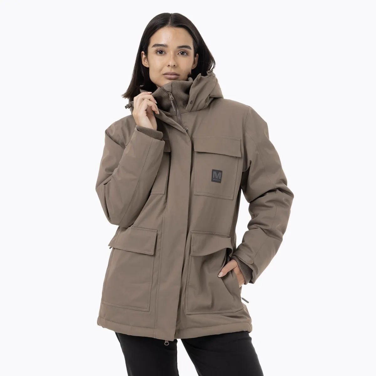 MERRELL - Parka Mujer Long Café MERRELL