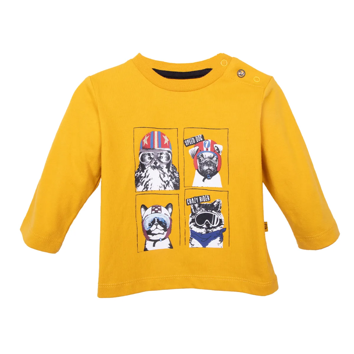 PILLIN - Polera   Pillin Amarillo Niño PVD621-26MOS