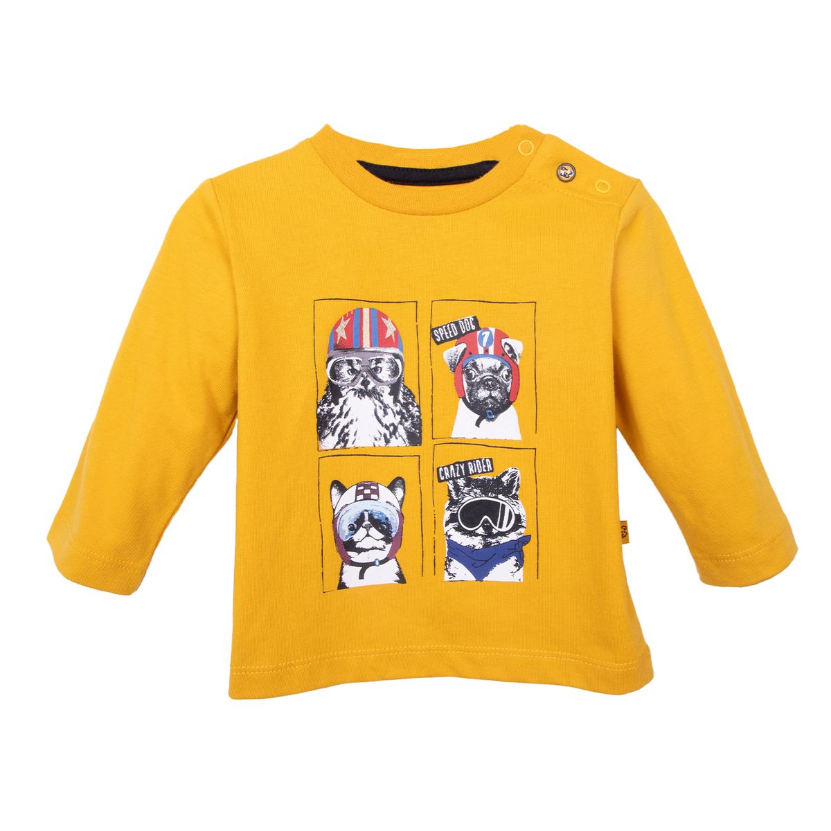 PILLIN - Polera   Pillin Amarillo Niño PVD621-26MOS