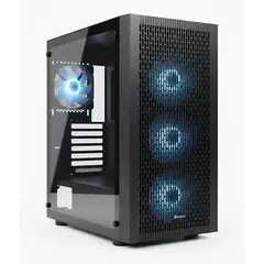 GENERICO - Gabinete - EsGaming F22-BK - SFuente - ATX - Negro