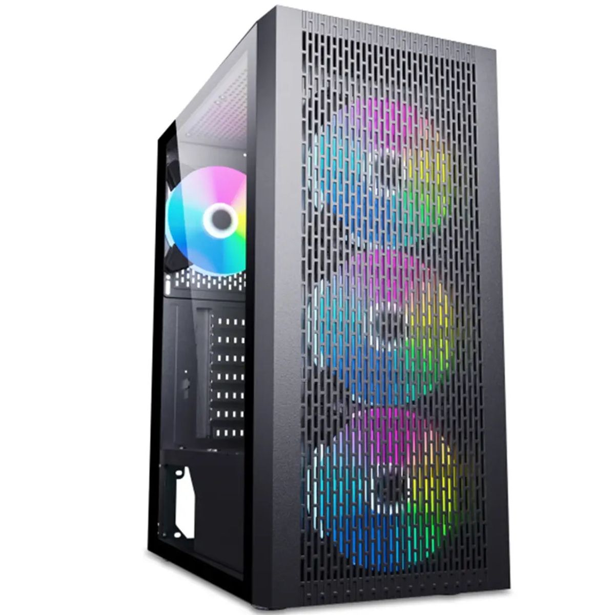 GENERICO - Gabinete - EsGaming F22-BK - SFuente - ATX - Negro