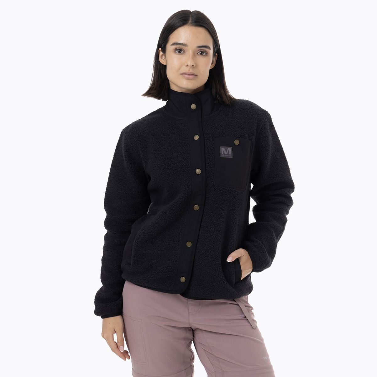MERRELL - Polar Mujer Sherpa Negro MERRELL