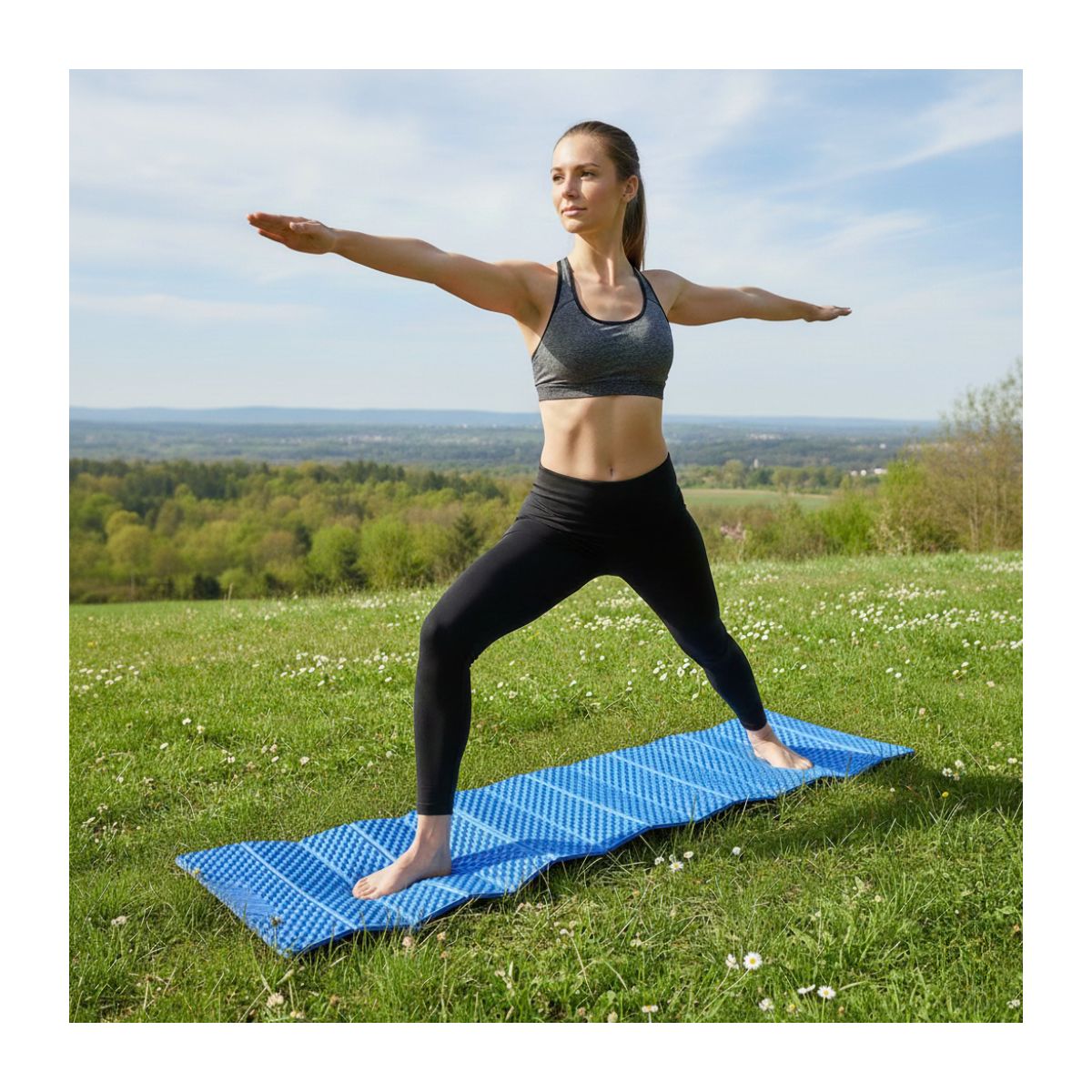 EKOL TACTICA MILITAR - Colchoneta Plegable De Trekking Camping Outdoor