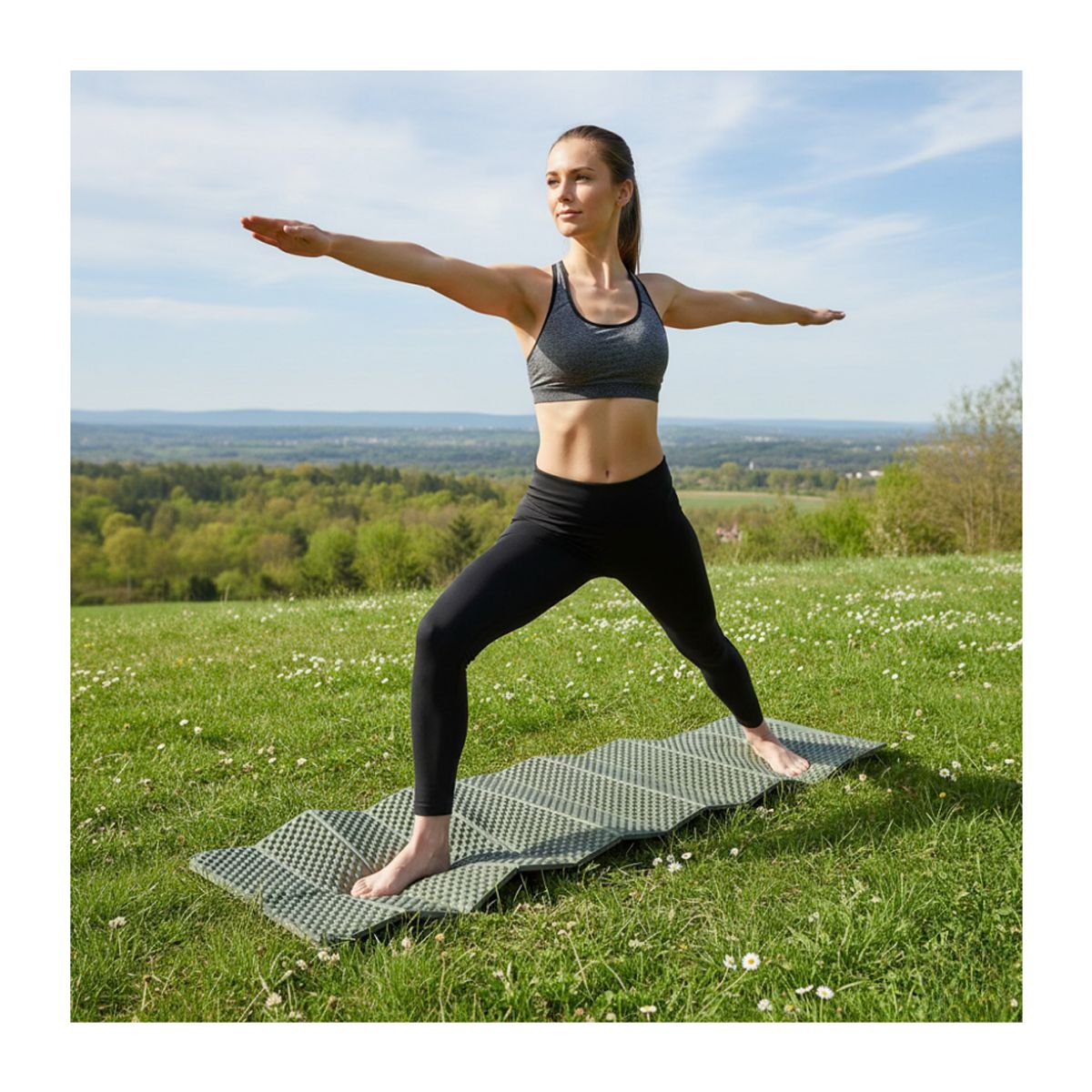 EKOL TACTICA MILITAR - Colchoneta Plegable De Trekking Camping Outdoor