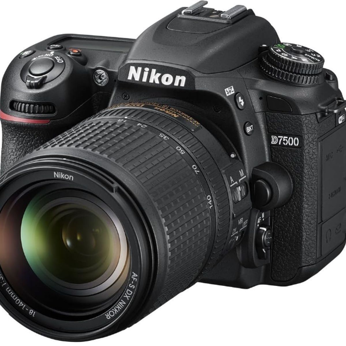 NIKON - Cámara Nikon D7500 DSLR con lente de 18-140mm