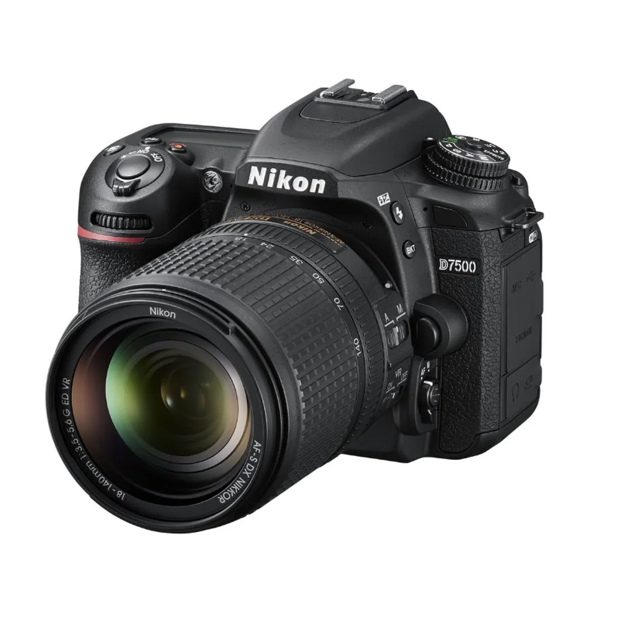 NIKON - Cámara Nikon D7500 DSLR con lente de 18-140mm