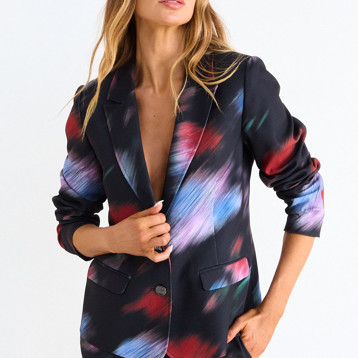 ASH - Blazer Fantasia Mujer Negro Ash