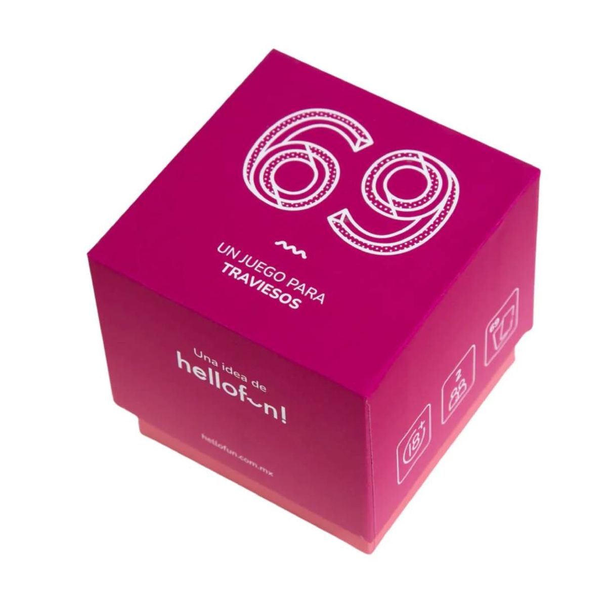 GENERICO - Juego de Mesa: 69, Un juego para traviesos (+18)