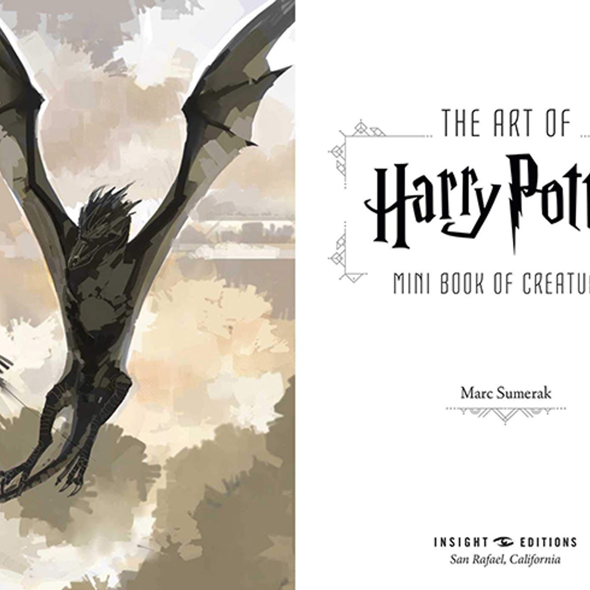 ANTARTICA LIBROS - THE ART OF HARRY POTTER MINI BOOK OF C