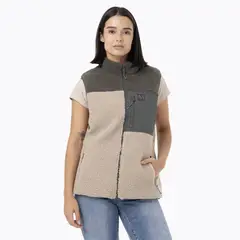 MERRELL - Polar Sin Mangas Mujer Sherpa Reversible Verde