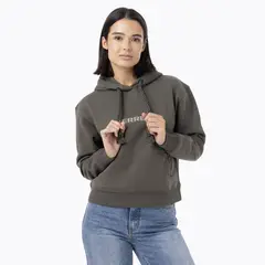 MERRELL - Polerón Mujer Logo Hoodie Verde