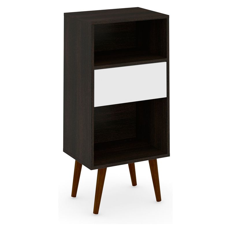 TECNOMOBILI - Estante 1 Cajón  E1715 Tabaco/Blanco Tecnomobili