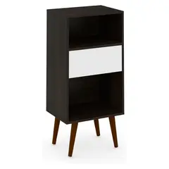 TECNOMOBILI - Estante 1 Cajón E1715 Tabaco/Blanco