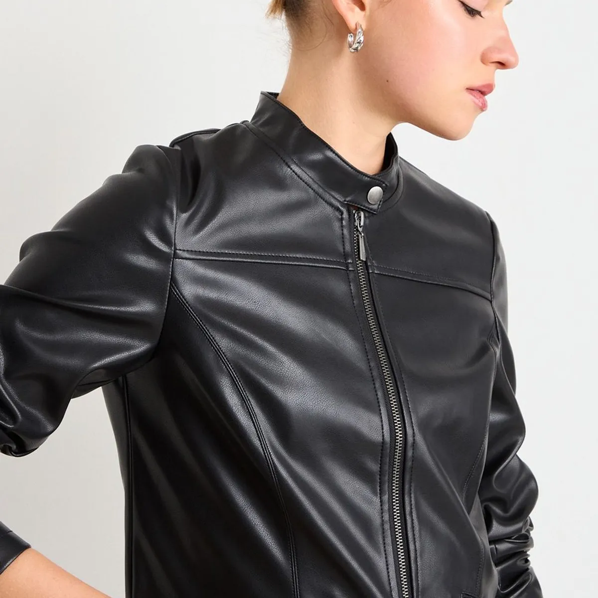 ASH - Casaca Semiformal Mujer Negro Ash