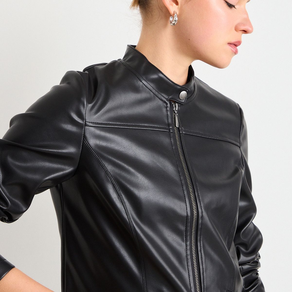 ASH - Casaca Semiformal Mujer Negro Ash