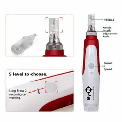 MOVI - DERMAPEN DE MICROAGUJAS TERAPIA FACIAL ANTIEDAD Y REGENERADOR DE PIEL