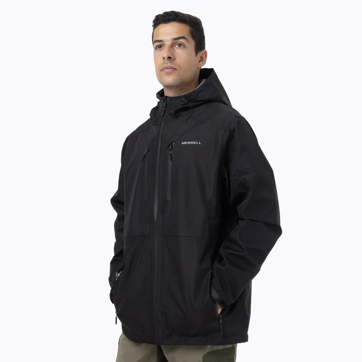 MERRELL - Impermeable Hombre Arkaon Hardshell Negro MERRELL