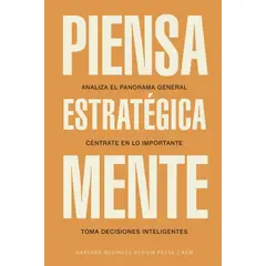 ANTARTICA LIBROS - PIENSA ESTRATEGICAMENTE