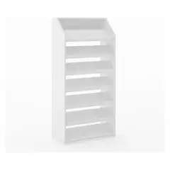 TECNOMOBILI - Zapatero Blanco 138x67x30 cm