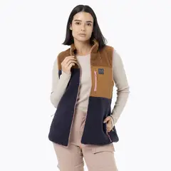 MERRELL - Polar Sin Mangas Mujer Sherpa Reversible Azul