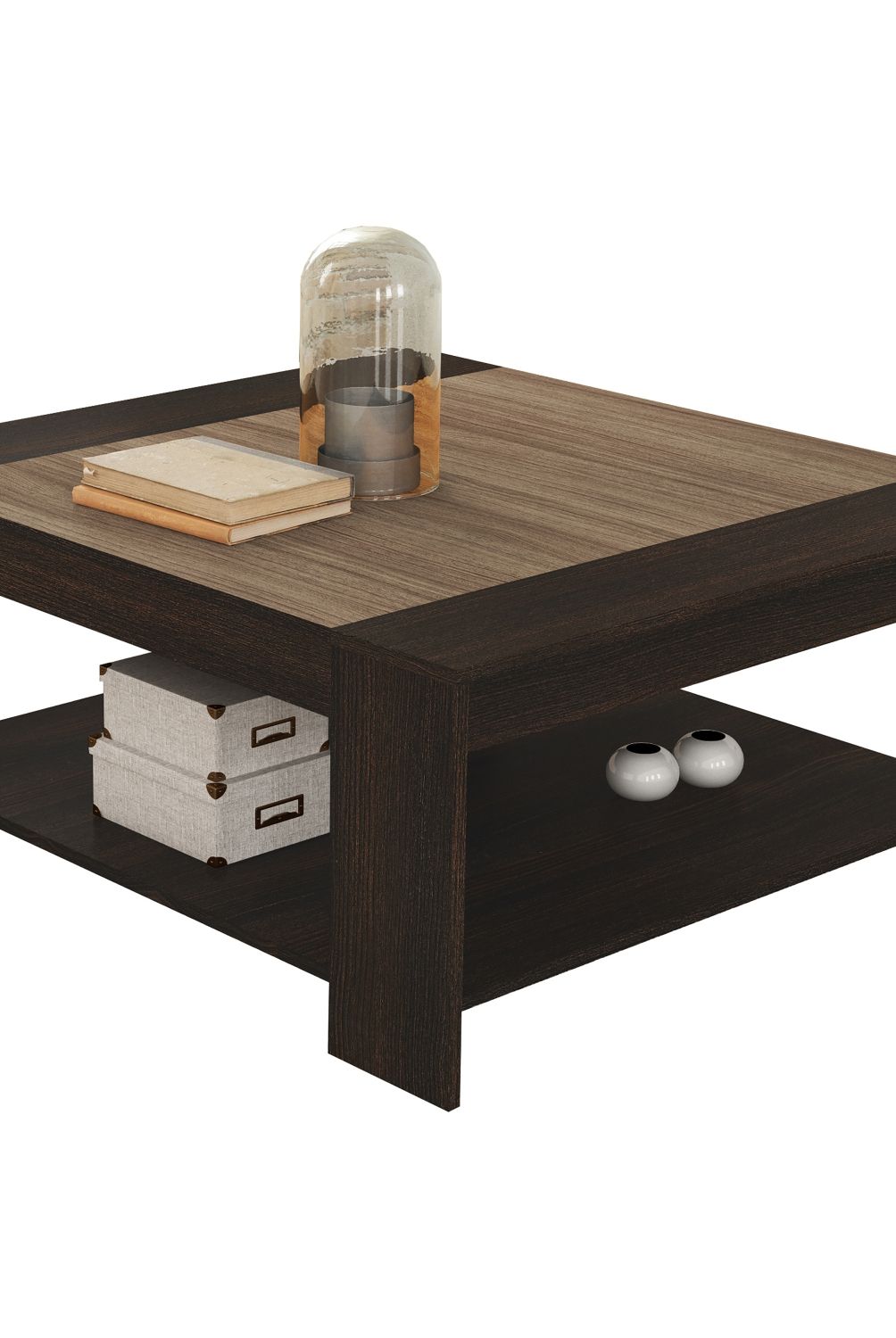 TECNOMOBILI - Mesa De Centro Tabaco Rectangular Tecnomobili