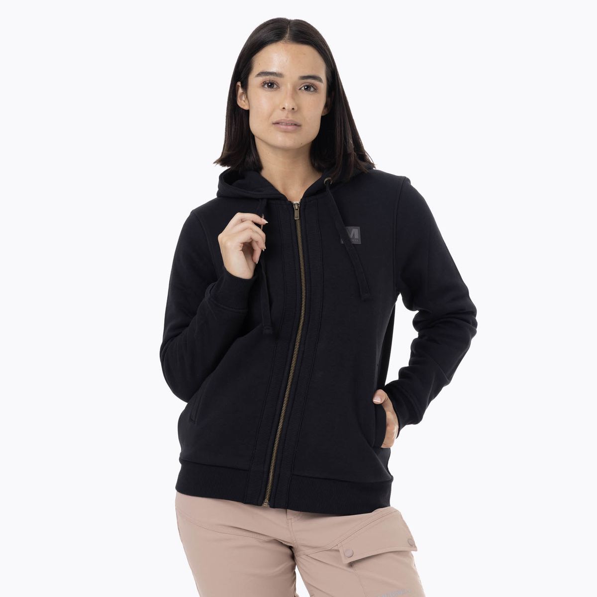 MERRELL - Polerón Mujer Fz Hoodie Negro MERRELL