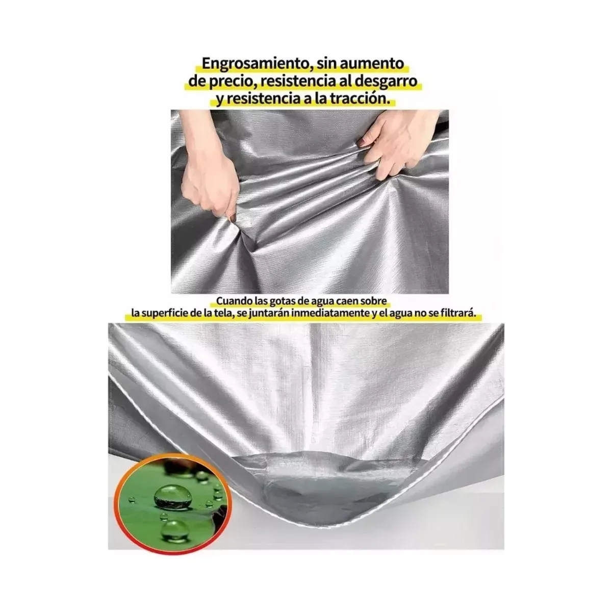 GENERICO - Cobertor Lona Universal Impermeable De 3x5 Metros