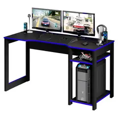 TECNOMOBILI - Escritorio Gamer Me4152 Negro/Azul