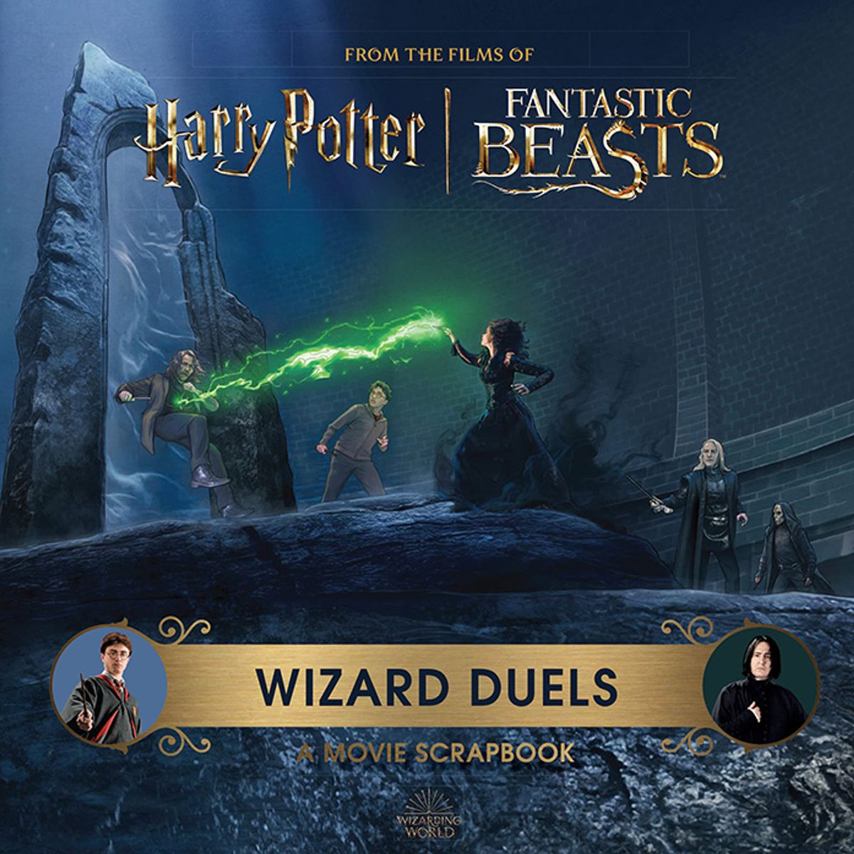 ANTARTICA LIBROS - HARRY POTTER WIZARD DUELS A MOVIE SCRAP