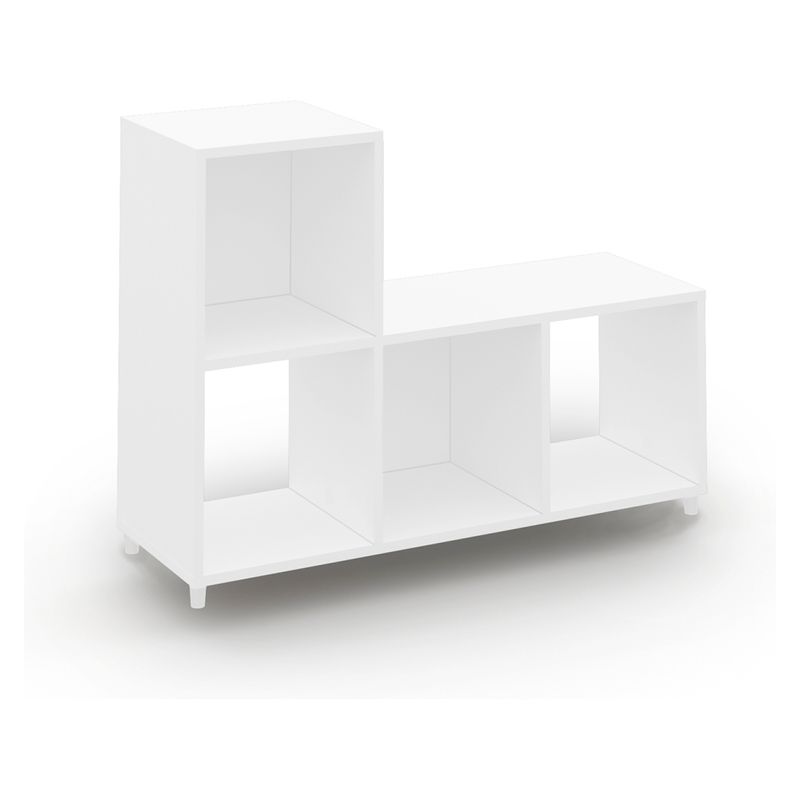 TECNOMOBILI - Estante 6R 66X90X30 Blanco E1717 Tecnomobili