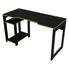 TECNOMOBILI - Mesa Gamer Negro/Verde Me4152