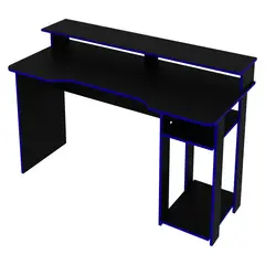 TECNOMOBILI - Mesa Gamer Negro/Azul Me4153