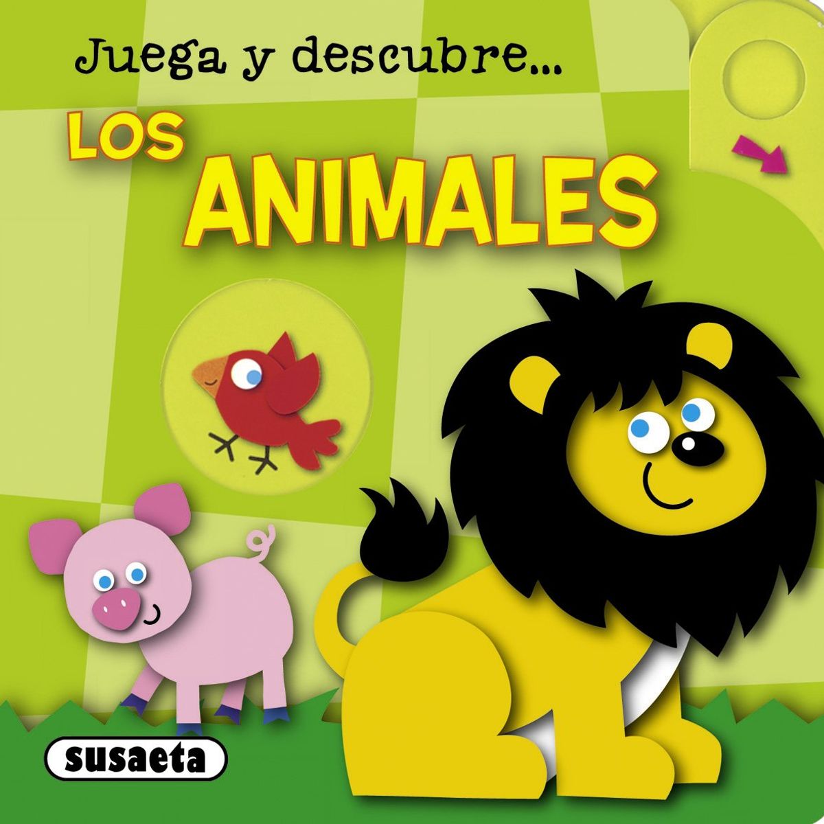 ANTARTICA LIBROS - Los Animales Juega Y Descubre