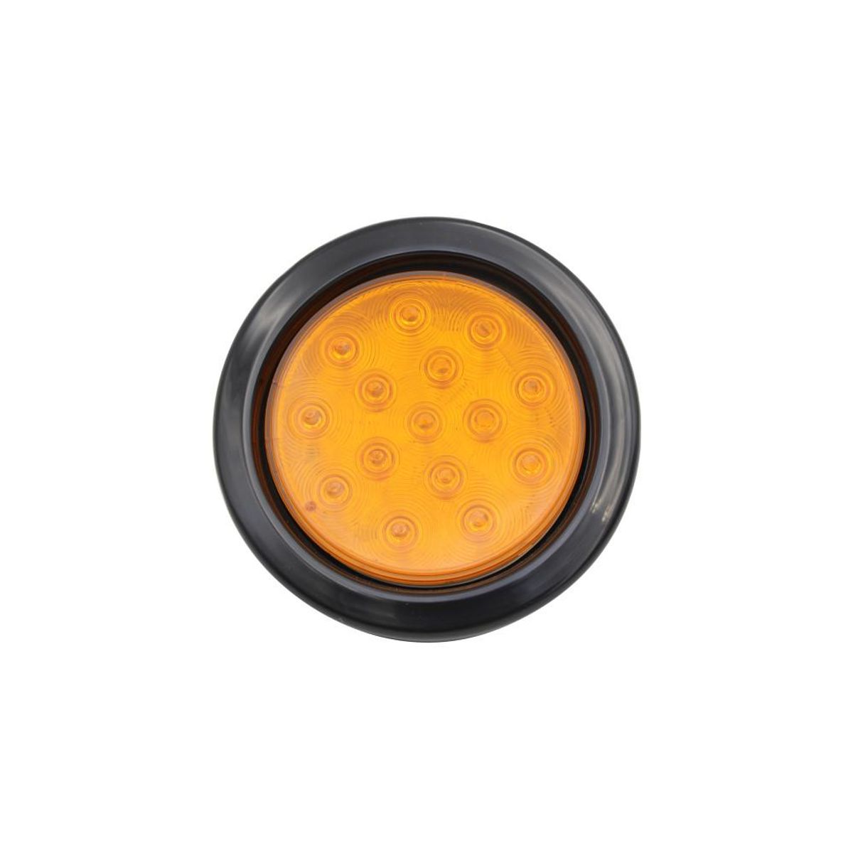 GENERICO - FOCO LED AMARILLO 4 PULGADAS BIVOLTAJE RAMPLA REMOLQUE