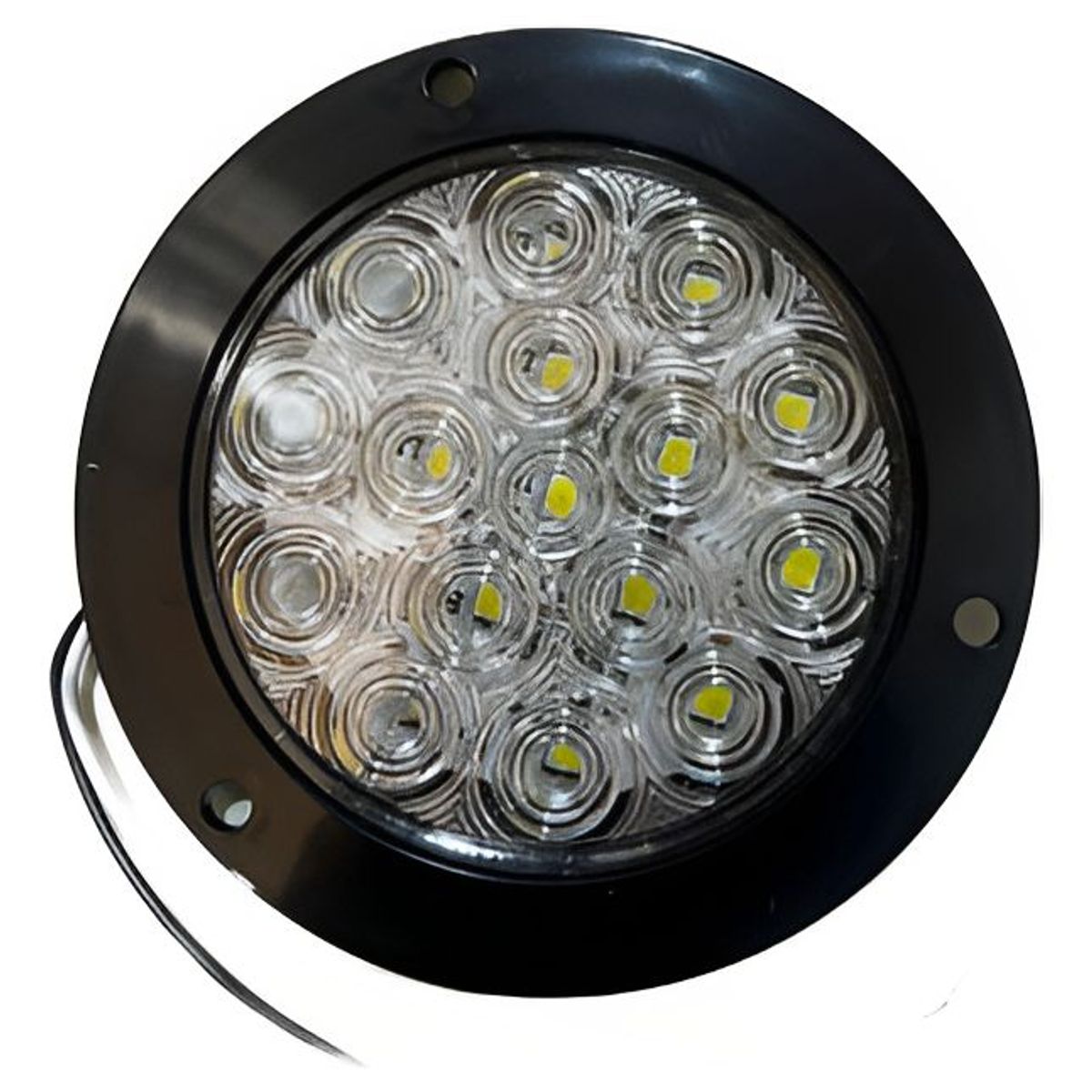 GENERICO - FOCO LED BLANCO 4 PULGADAS APERNABLE BIVOLTAJE RAMPLA REMOLQUE